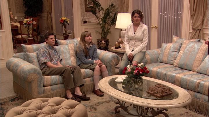 And George Michael and Maeby  brought Ann to the penthouse...