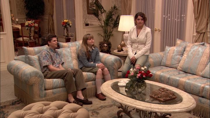 And George Michael and Maeby  brought Ann to the penthouse...