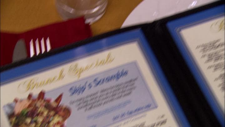 the bistro was also famous  for something called the Skip's Scramble-