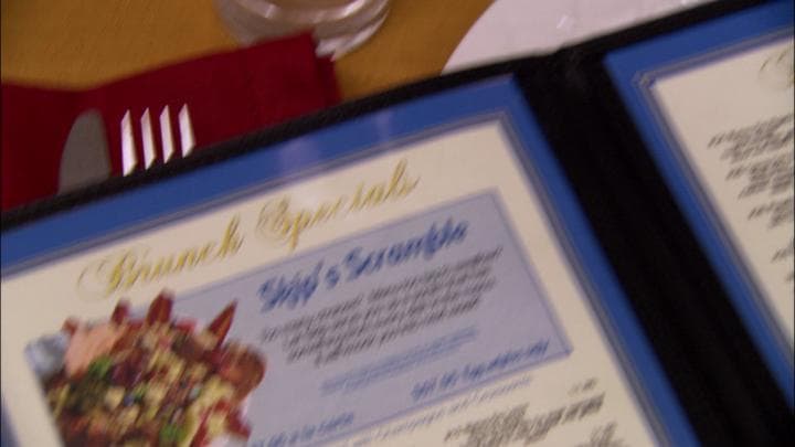 the bistro was also famous  for something called the Skip's Scramble-