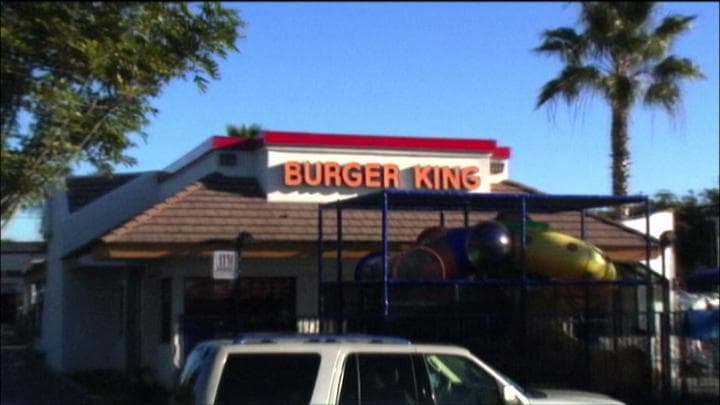 And Tobias met with  Carl Weathers at Burger King.