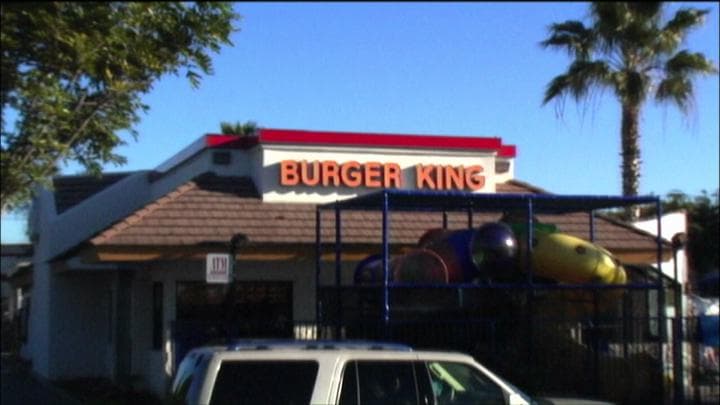 And Tobias met with  Carl Weathers at Burger King.