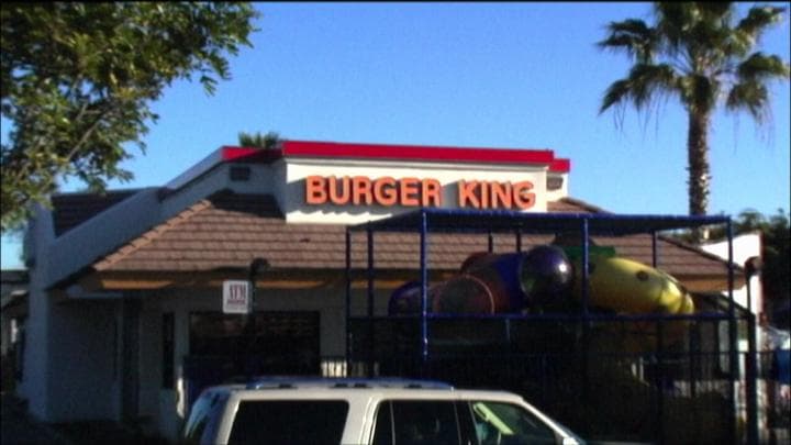 And Tobias met with  Carl Weathers at Burger King.