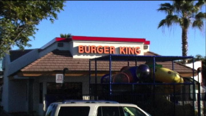 And Tobias met with  Carl Weathers at Burger King.