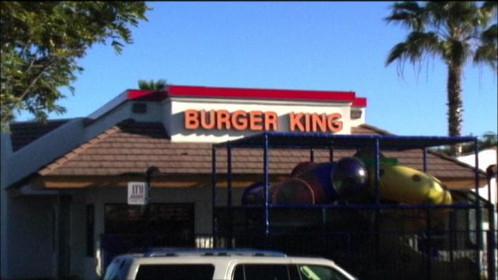 And Tobias met with  Carl Weathers at Burger King.