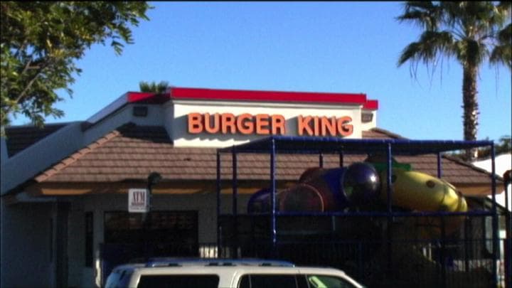 And Tobias met with  Carl Weathers at Burger King.