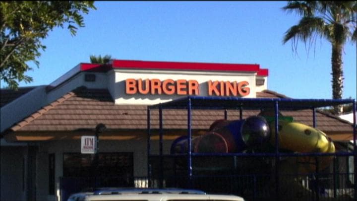 And Tobias met with  Carl Weathers at Burger King.