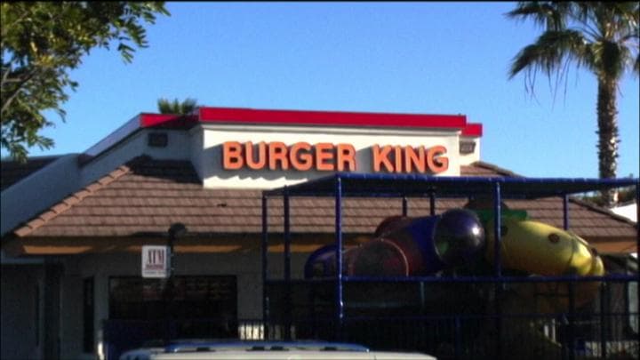 And Tobias met with  Carl Weathers at Burger King.