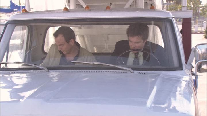 And Michael and Gob headed out  to find the seal with the tracking device.