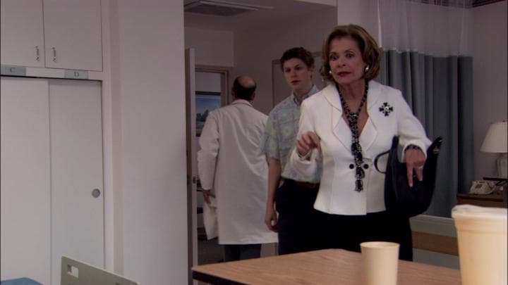 - Unless I left them in my scrubs.  - Michael, good news.