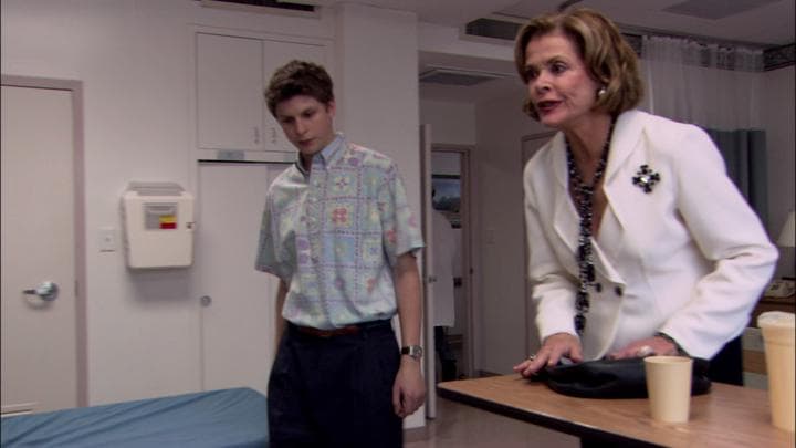 - Unless I left them in my scrubs.  - Michael, good news.