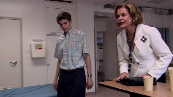 - Unless I left them in my scrubs.  - Michael, good news.