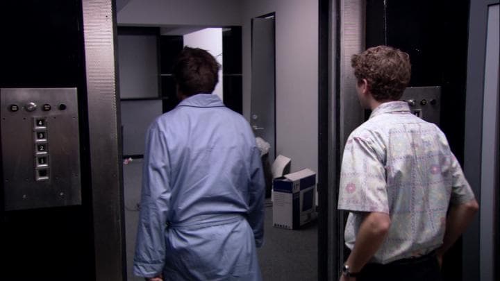 Michael rushed to the office  only to find that his worst fears had come true.