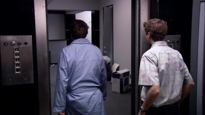 Michael rushed to the office  only to find that his worst fears had come true.