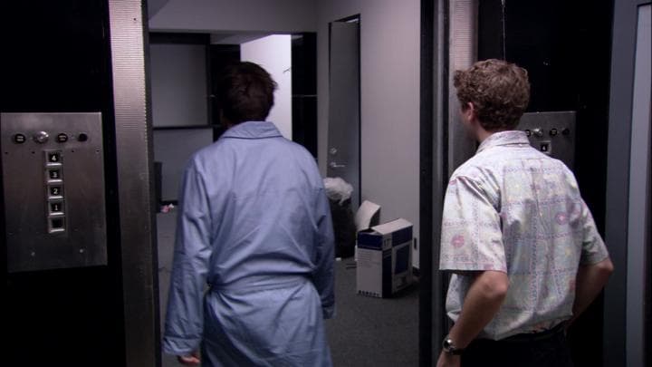 Michael rushed to the office  only to find that his worst fears had come true.