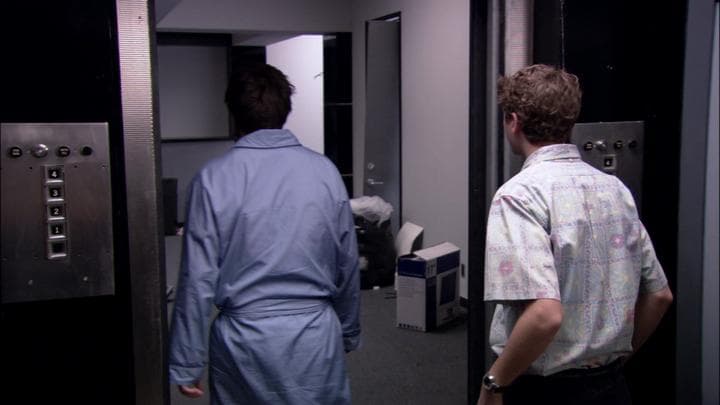 Michael rushed to the office  only to find that his worst fears had come true.