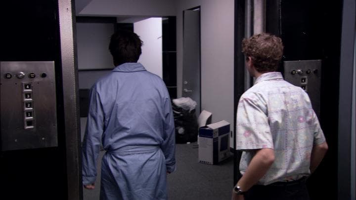 Michael rushed to the office  only to find that his worst fears had come true.