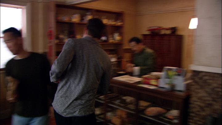 In fact, Gob was at Ancient  Chinese Secret at that moment...