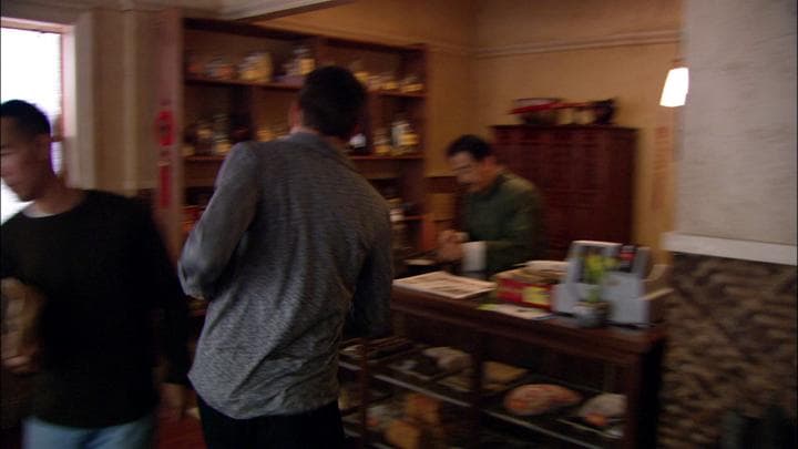 In fact, Gob was at Ancient  Chinese Secret at that moment...