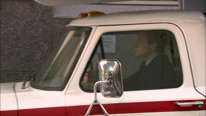 And Michael rushed home  to teach his son to drive.