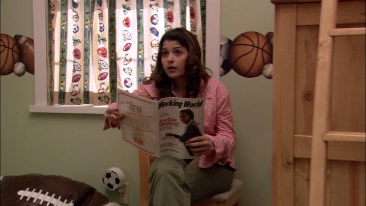 Knock, knock. Hey, Maeby.  George Michael, ready to drive?