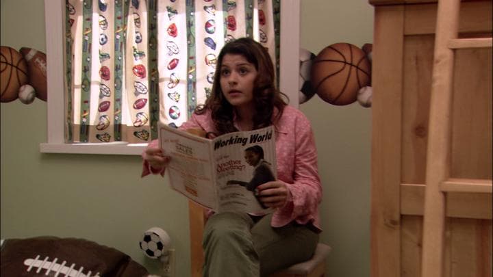 Knock, knock. Hey, Maeby.  George Michael, ready to drive?