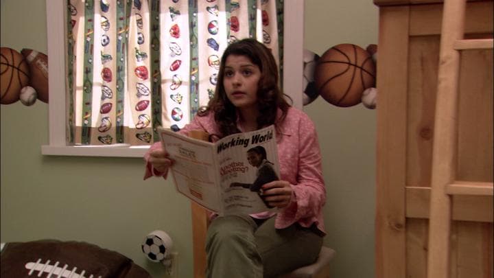 Knock, knock. Hey, Maeby.  George Michael, ready to drive?