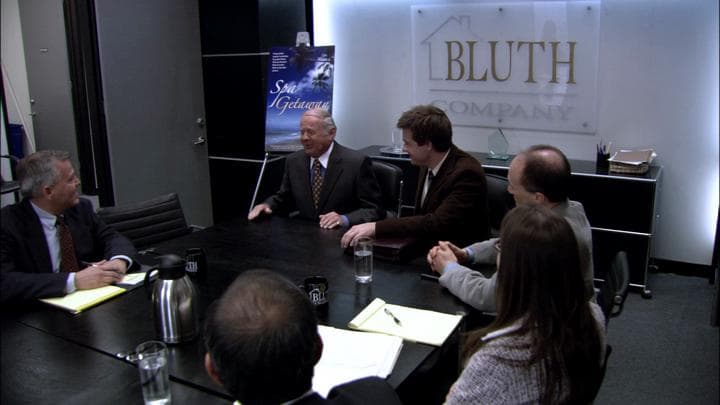 Michael Bluth had set up  a meeting with Cal Cullen...