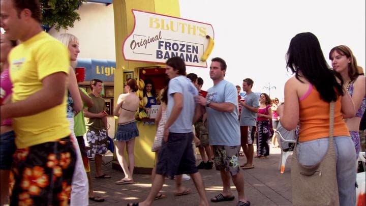 Meanwhile, at the banana stand...