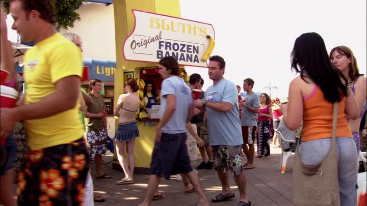 Meanwhile, at the banana stand...