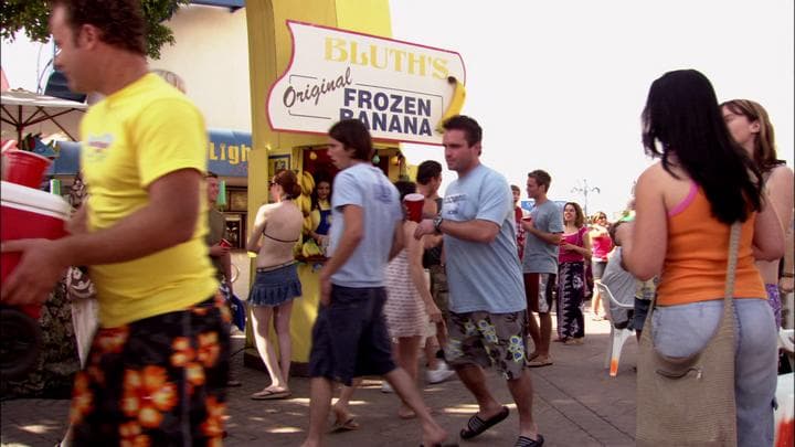 Meanwhile, at the banana stand...