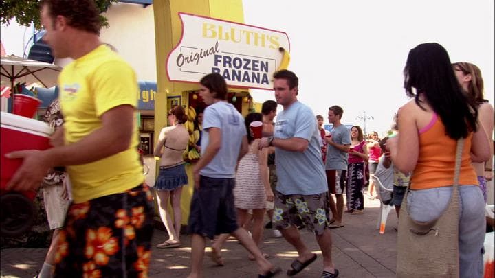 Meanwhile, at the banana stand...