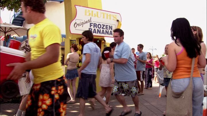 Meanwhile, at the banana stand...