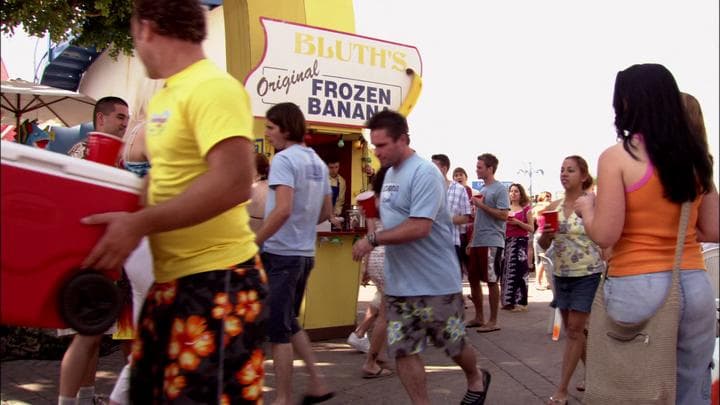 Meanwhile, at the banana stand...