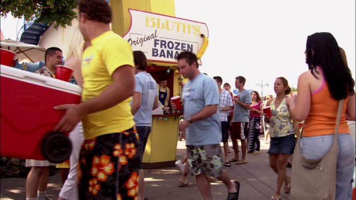 Meanwhile, at the banana stand...