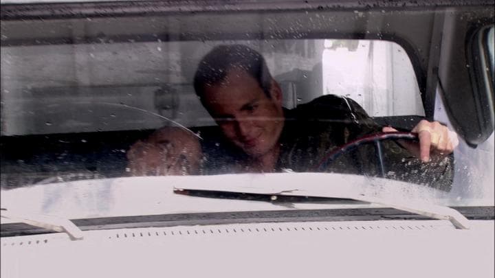 And that's when Gob noticed the CD  and card that he'd made for Michael.