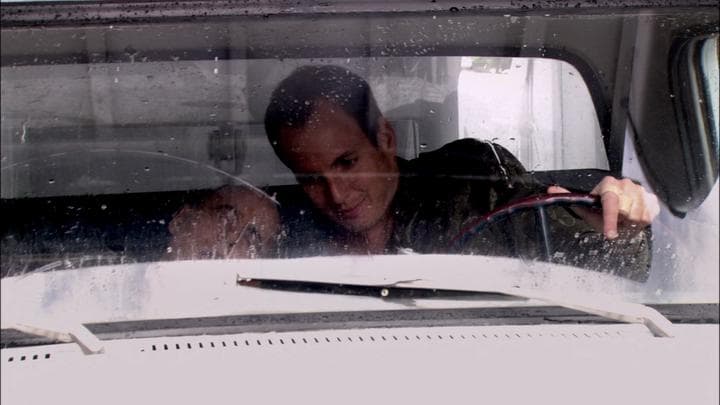 And that's when Gob noticed the CD  and card that he'd made for Michael.