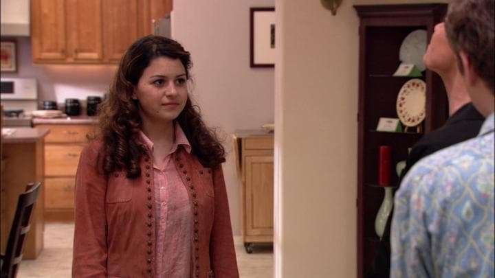 Oh, Maeby, everything's fine.  Your daddy's just out.