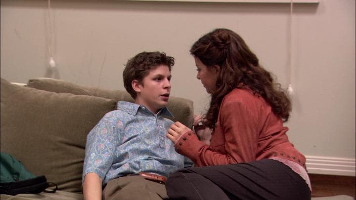 And that's when George Michael  finally got close to Maeby...