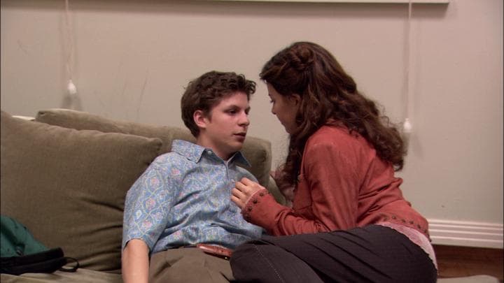 And that's when George Michael  finally got close to Maeby...