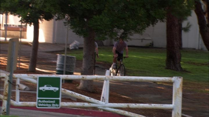 Michael, meanwhile, had begun  training for the triathlon...