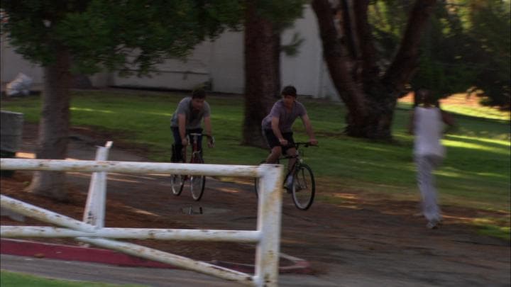 Michael, meanwhile, had begun  training for the triathlon...