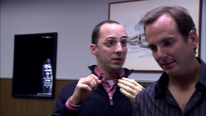 - It's a stupid idea.  - Uh. I'll build it with you, Gob.