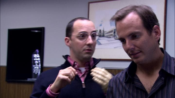 - It's a stupid idea.  - Uh. I'll build it with you, Gob.