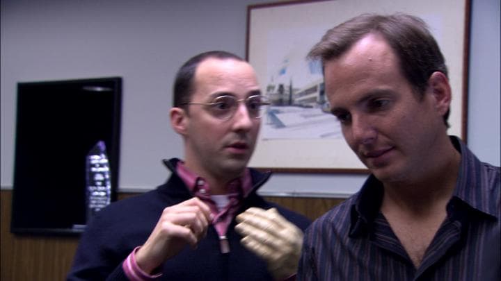 - It's a stupid idea.  - Uh. I'll build it with you, Gob.