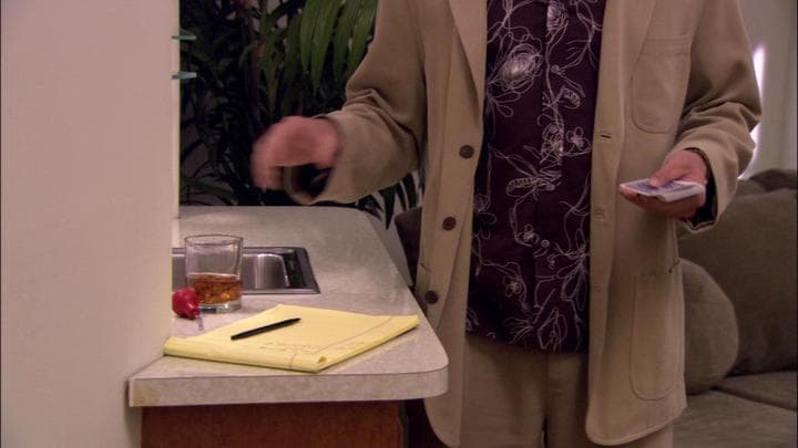 And Gob began to prepare  a magic trick for Michael's wedding.