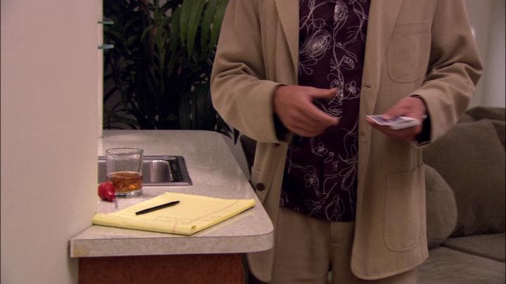 And Gob began to prepare  a magic trick for Michael's wedding.