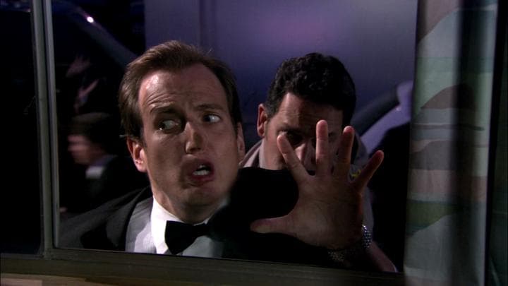 - and Gob finally faces a phobia he'd faced before.  - No! Not here!