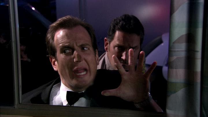 - and Gob finally faces a phobia he'd faced before.  - No! Not here!