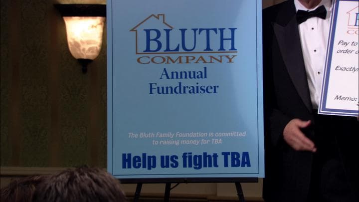 And much to their surprise,  the Bluths ended up raising over $25,000...